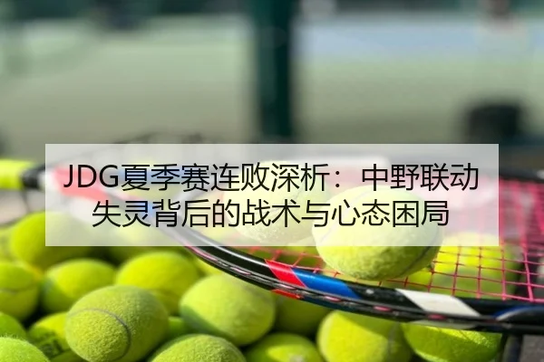 JDG夏季赛连败深析：中野联动失灵背后的战术与心态困局